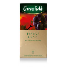 Чай Гринфилд Festive Grape Травяной 25пак Орими Трэйд