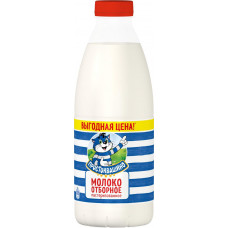 Молоко Простоквашино пастеризованное Отборное 930мл 3,4%-6% пэт Данон