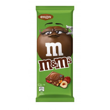 Шоколад MMs молочный с фундуком и разноцветным драже 122 гр Марс