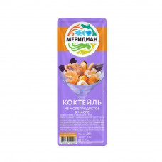 Коктейль из Морепродуктов Меридиан в Масле 200г