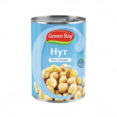 Нут Green Ray без Сахара 425мл ж/б