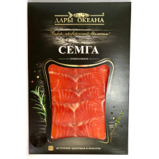 Семга Дары Океана Слабосоленая Ломтики 100 гр в/у Эстотрейд