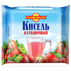Кисель Русский продукт клубничный 190 гр брикет