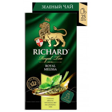 Чай Richard Royal Зеленый Melissa 25 пак