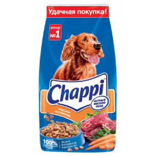 Корм для собак Chappi  сытный мясной обед мясное изобилие 15 кг Марс