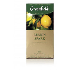 Чай Гринфилд Lemon Spark Черный 25пак Орими Трэйд