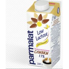 Сливки Parmalat стерилизованные 11% 200 гр