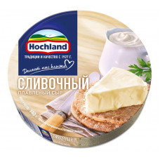 Сыр Плавленный Сливочный 140гр 55,0% Круг Хохланд