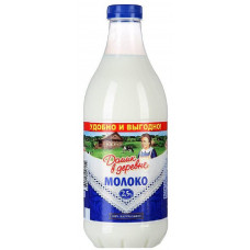 Молоко пастеризованное Домик в деревне 930мл 2,5% пэт ВБД