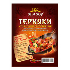 Соус Sen Soy для Приготовления Терияки 120 гр Пакет