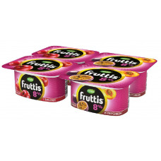 Продукт Йогуртный Fruttis Суперэкстра Вишня Персик Маракуйя 8% 115 гр Кампина