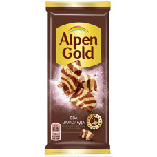 Шоколад Альпен Гольд Темно-Белый 85 гр Мон`дэлис