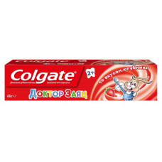 Паста Зубная Colgate Детская Доктор Заяц со Вкусом Кклубники 50 мл Колгейт-палмолив