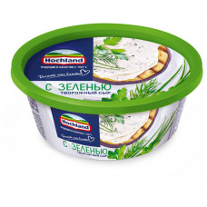 Сыр Творожный с Зеленью 140гр 60,0% Ванна Хохланд