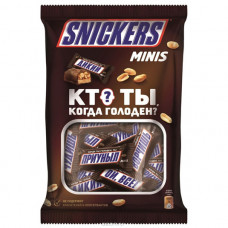 Батончик Шоколадный Snickers Минис 180г
