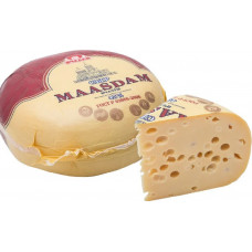 Сыр полутвердый  Маасдам  весовой 45% Ичалки