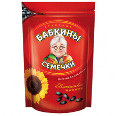 Семечки Бабкины Жареные 300 гр Кдв Яшкино