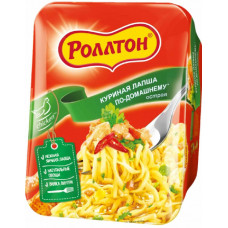 Лапша Роллтон б/п Куриная По Домашнему Острая Лоток 90 гр Лапша Роллтон б/п Куриная По Домашнему Острая Лоток 90 гр