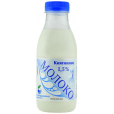 Молоко 430 гр 1,5 % ПЭТ Княгининское молоко