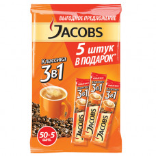 Кофе Якобс 3в1 Растворимый Классика 500*12 гр м/у