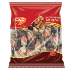 Батончики Рот-фронт Шоколадно-сливочный Вкус 250 гр