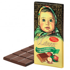Шоколад Молочный Аленка с Фундуком 90 гр