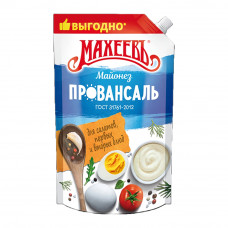 Майонез Махеевъ Провансаль Белый 50,5% 770г дой-пак