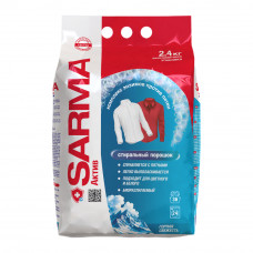 Стиральный Порошок Sarma Актив Горная Свежесть 2,4кг Стиральный Порошок Sarma Актив Горная Свежесть 2,4кг