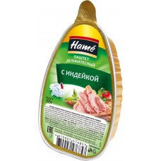 Консервы мясные Хаме деликатесный паштет из индейки 105 гр ламистер