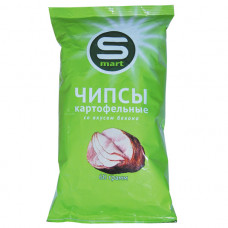 Чипсы картофельные со вкусом бекона Smart 60 гр Полинка ООО