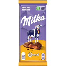Шоколад Милка Молочный с Карамельной Начинкой 20*90 гр Мон`дэлис