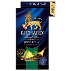 Чай Richard King*s Tea №1 Черный 25пак Майский
