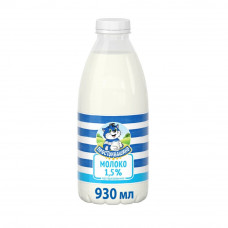 Молоко Простоквашино Пастеризованное 1,5% 930г