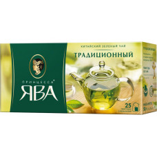 Чай Принцесса Ява Традиционный Зеленый 25пак с/я Орими Трэйд