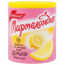 Мармелад Мармеландия лимонные дольки Мармеландия 250 гр Ударница