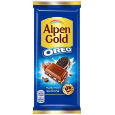 Шоколад Альпен Гольд Шоколад молочный с Орео 19*90 гр Мон`дэлис
