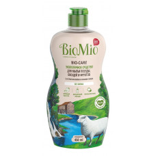 Гипоаллергенное эко средство для мытья посуды, овощей и фруктов BioMio BIO-CARE Концентрат, БЕЗ ЗАПАХА, 450 мл