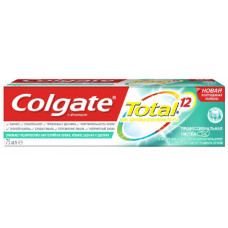 Паста зубная Colgate гель total 12 профессиональная чистка 75 мл Колгейт-палмолив