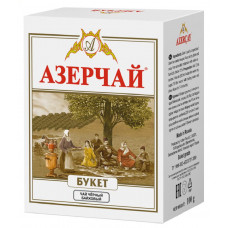 Чай Азерчай Букет Черный 100гр Кубань-ти