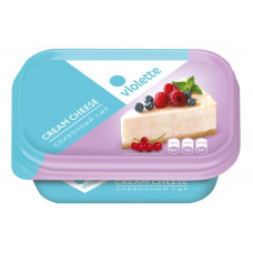 Сыр Творожный Виолетта Сливочный 180гр 70,0% Пласт Контейнер Карат