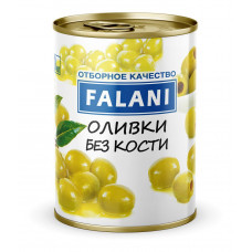 Оливки Falani Зеленые без Кости 300 гр ж/б