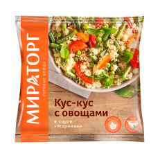 Кус-Кус Мираторг с Овощами в Соусе Марокко 400г Кус-Кус Мираторг с Овощами в Соусе Марокко 400г