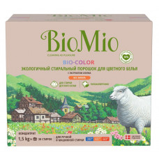 Порошок стирльный biomio bio-color для цветного белья 1,5 кг Сплат