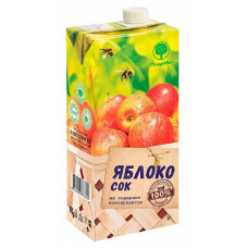 Сок Плодовое Яблоко Гост 1л Тетрапак