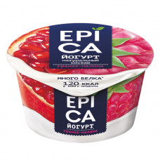 Йогурт Epica с Гранатом И Малиной 130гр 4,8% Эрманн