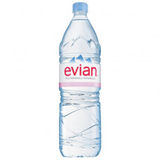 Вода минеральная Evian 1,5л ПЭТ Пепсико